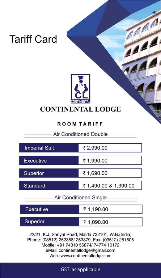Continental Lodge Ingraj Bazar Exterior foto
